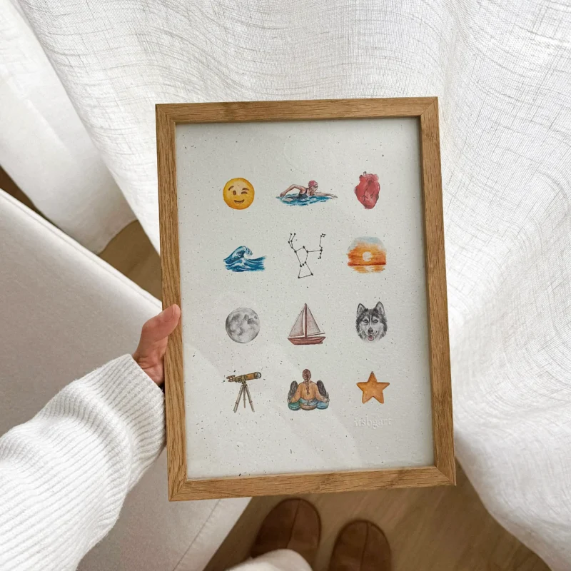 Ilustración Objetos Personales